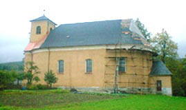 Obrzek: Psaov - kostel